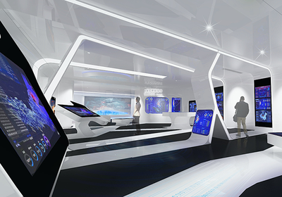 智慧多功能展厅触摸查询系统的应用与特点介绍——广州朗歌多媒体设计